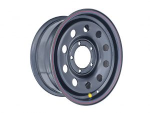 Диск усиленный УАЗ ORW штампованный стальной черный 5x139,7 7xR16 d110 ET+25. Артикул:1670-53910BL+25X