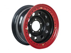 Диск усиленный УАЗ ORW штампованный стальной черн. 5x139,7 8xR16 d110 ET-3 с двойн. бедлоком (красн.) барабан. торм.. Артикул:1680-53910BL-3 2BD-R