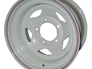 Диск усиленный ORW УАЗ стальной штампованный белый 5x139,7 8xR15 d110 ET-19 (треуг.). Артикул:1580-53910WH-19A15