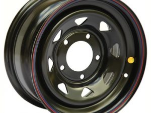 Диск усиленный Тойота Ниссан ORW штампованный стальной черный 6x139.7 12xR16 d110 ET-55. Артикул:1612-63910BL-55