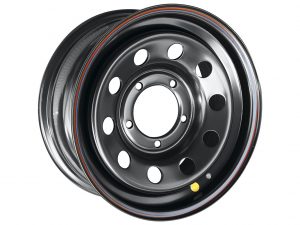 Диск усиленный ORW УАЗ стальной штампованный черный 5x139,7 7xR16 d110 ET+30. Артикул:1670-53910BL+30