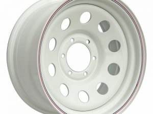 Диск усиленный ORW Тойота Ниссан стальной штампованный белый 6x139,7 8xR16 d110 ET-3. Артикул:1680-63910WH-3