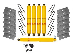 Лифт-комплект РИФ УАЗ Буханка многолистовая (рессоры шириной 45 мм) лифт 36 мм. Арт. RIF-Buh-36