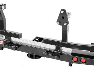 Бампер РИФ задний УАЗ Патриот 2015+ с квадратом под фаркоп, фонарями и 2-мя калитками, стандарт. Артикул: RIF063-21122
