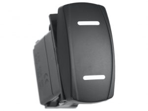 Переключатель автомобильный ВКЛ/ВЫКЛ, белый, ЛИНИЯ