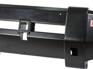 Накладка РИФ на передний бампер с квадратом под фаркоп Mitsubishi L200 2005+. Артикул: RIFTRT-50100