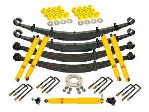 Лифт-комплект РИФ УАЗ Буханка лифт 50 мм 150-300 кг (а/м со штатными малолистовыми рессорами шириной 55 мм). Артикул: RIF-Buh