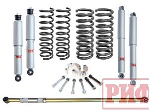 Лифт-комплект РИФ газовый ВАЗ Нива 2121, 21213 лифт 50 мм +50-100 кг