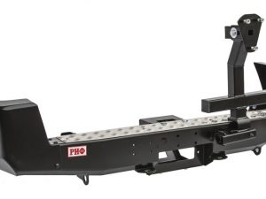 Бампер РИФ силовой задний УАЗ Патриот (2005-2014) с площадкой под лебедку и калиткой стандарт. Артикул: RIF060-21230