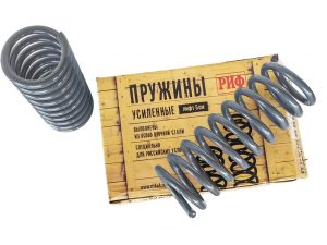 Пружины РИФ передние УАЗ Патриот +40 кг усиленные штатные. Артикул: 060-750A