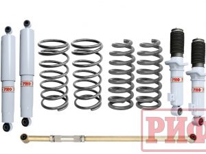 Лифт-комплект РИФ газовый Mitsubishi Pajero Sport II 2009-2015 лифт 40 мм мягкий