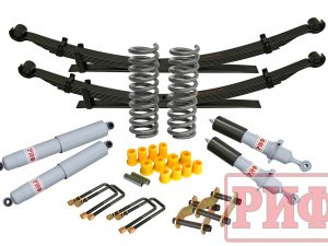 Лифт-комплект РИФ газовый Nissan Navara D40 лифт 40 мм мягкий