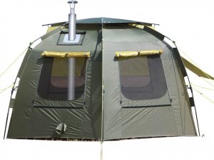 Палатка автомат всесезонная Maverick 4 Season Thermal, цвет хаки/желтый