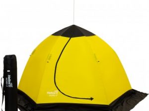 Палатка-зонт зимняя HELIOS NORD-3 Extreme (желтый/черный)