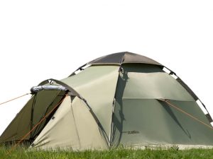 Палатка-автомат туристическая Maverick Comfort Solar Control (светло-коричневый / зеленый)