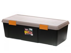 Ящик пластиковый прочный экспедиционный IRIS RV BOX 900D ORCHER/BLACK, 60 литров 90x40x28 см.