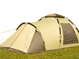 Палатка-автомат кемпинговая Maverick Family Comfort (бежевый / коричневый)