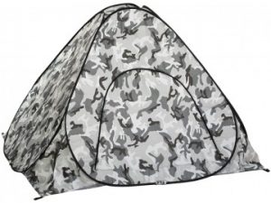 Палатка зимняя PREMIER автомат 2*2, КМФ, дно на молнии