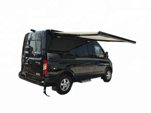 Маркиза автомобильная РИФ 4,0х2,5 м кассетная с электроприводом, корпус черный