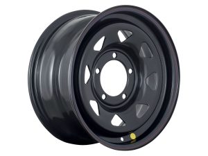 Диск усиленный УАЗ стальной черный 5x139,7 8xR16 d110 ET+25 (треуг. мелкий)