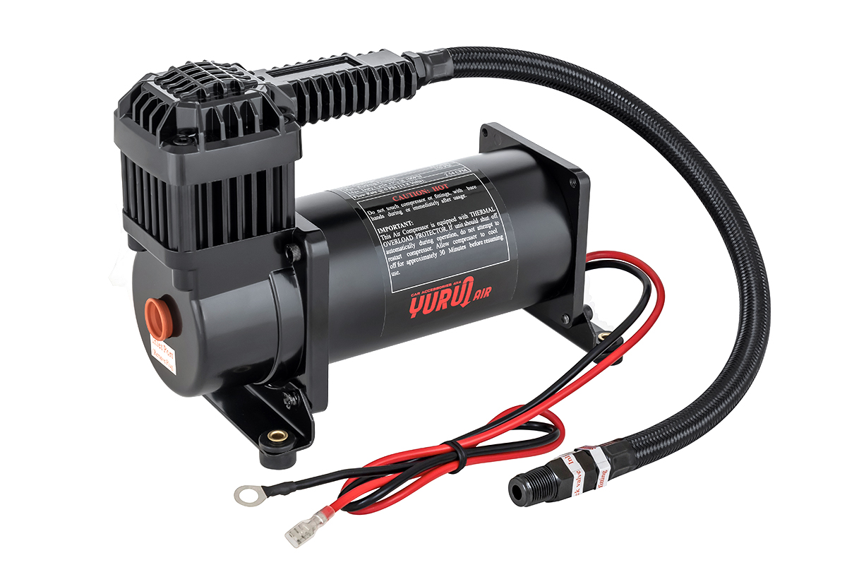 Компрессор автомобильный стационарный 12V YURUI 72 л/мин 10,21 атм — изображение 2