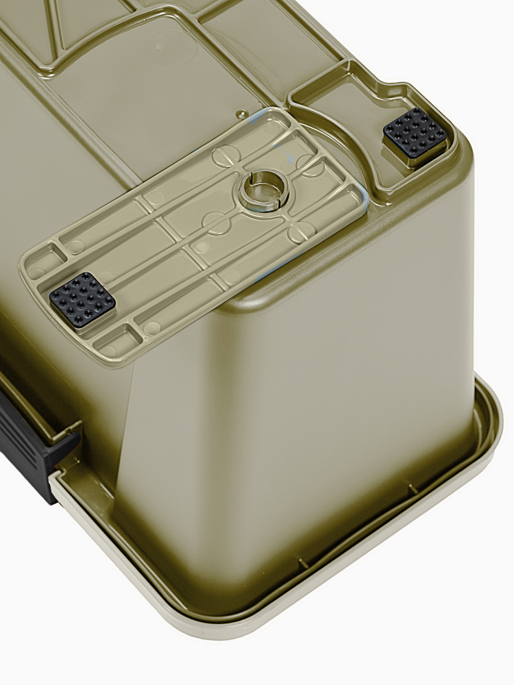 Ящик экспедиционный IRIS RV BOX 900 30 л 90x24,5x30 см хаки — изображение 5