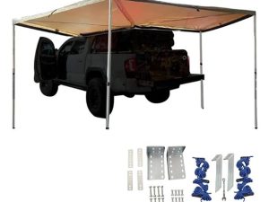 Маркиза автомобильная РИФ веерная 2,5х2,5 м (левая)