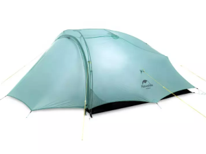 Палатка туристическая Naturehike Outdoor 2-местная, алюминиевый каркас, сверхлегкая, голубой