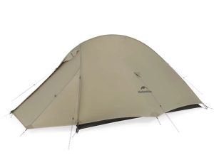 Палатка туристическая Naturehike Cloud Up Pro Si 2-местная, алюминиевый каркас, хаки