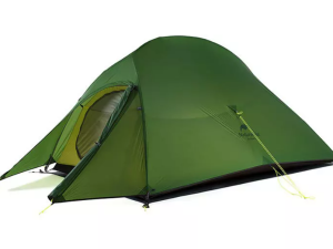 Палатка туристическая Naturehike Cloud Up Si 3-местная, алюминиевый каркас, сверхлегкая, зеленая