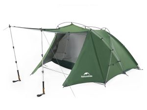Палатка туристическая Naturehike Hillock 6, 2-местная, зеленая