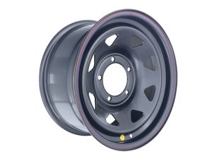 Диск усиленный УАЗ стальной черный 5x139,7 7xR16 d110 ET+15 (треугольник мелкий)