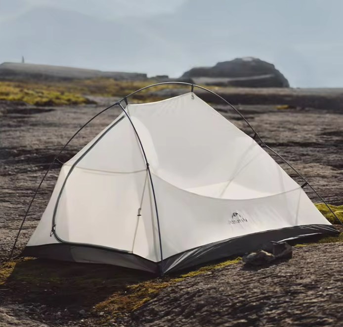 Палатка Naturehike Cloud Up Pro Si 2-местная, алюминиевый каркас, хаки — изображение 5