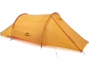 Палатка туристическая Naturehike Cloud Tunnel 2-местная, алюминиевый каркас, оранжевая