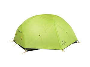 Палатка туристическая Naturehike Mongar Si 2-местная алюминиевый каркас, зеленая