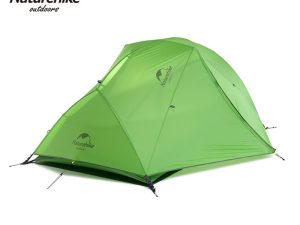 Палатка туристическая Naturehike Star-river Si 2-местная, алюминиевый каркас, сверхлегкая, зеленый