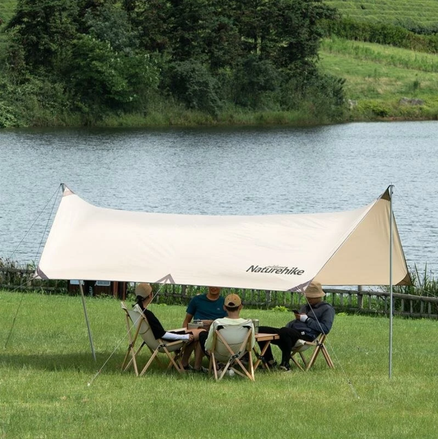 Тент кемпинговый Naturehike 3Х5 м., серебристый — изображение 2