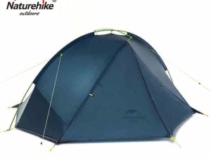 Палатка туристическая Naturehike Tagar Si 2-местная, алюминиевый каркас, сверхлегкая, синяя
