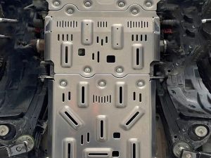 Защита Falcon радиатора, картера, РК, КПП для TANK 300 Off-road version, расширенная., алюминиевая, 8 мм