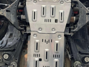 Защита Falcon радиатора, картера, РК, КПП для TANK 300 Off-road version, базовая, алюминиевая, 8 мм