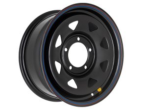 Диск усиленный УАЗ стальной черный 5x139,7 7xR16 d110 ET+35 (треуг. мелкий)