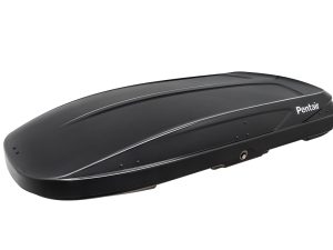 Бокс автомобильный на крышу Pentair RESORT 290 л черный глянец, двусторонний. Артикул: PT-5731XLB