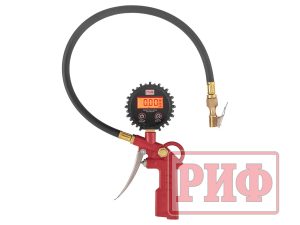 Пистолет для подкачки колес с электронным манометром РИФ от 0,3 до 7 атм. Артикул: RIF-DG-H