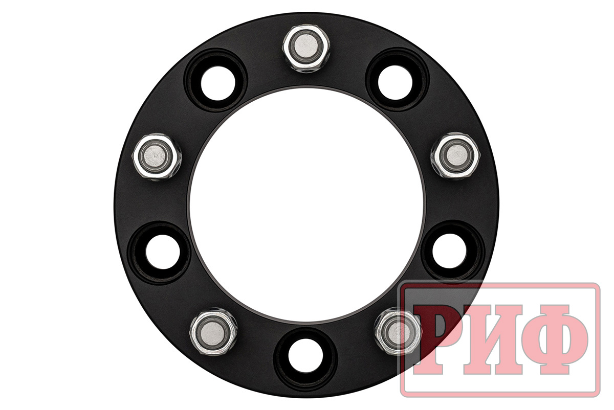 Проставки колёсные РИФ 5x139.7, ЦО 108,1 мм, толщина 30 мм, 14x1.5 (2 шт.) — изображение 3