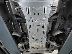 Защита Falcon радиатора, картера, РК, КПП для RAM (Dodge) 1500 TRX 6.2T бензин, алюминий 8 мм. Артикул: 8119492584