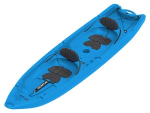 Купить Каяк SEAFLO Explorer XL семейный 2+2, 11,2 (340 см), тип Sit-On-Top, синий. Артикул: BQA112-D-B